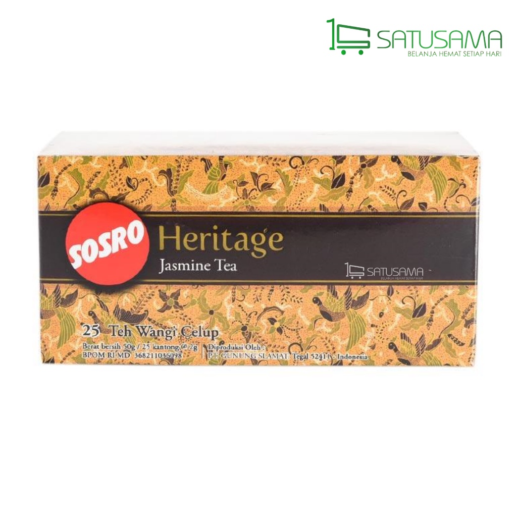 

TEH CELUP SOSRO JASMINE 25'S