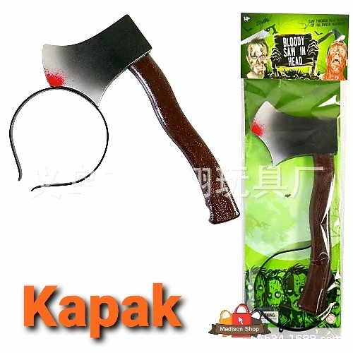 Bando Golok Kostum Halloween Topeng Cosplay Hantu Pisau Darah Haloween