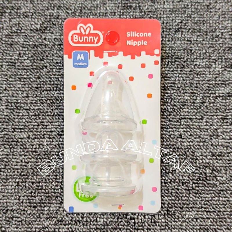 Dot Bayi Reguler isi 3 size S M L / Silicone Nipple BPA Free [ Bunda Altaf ]