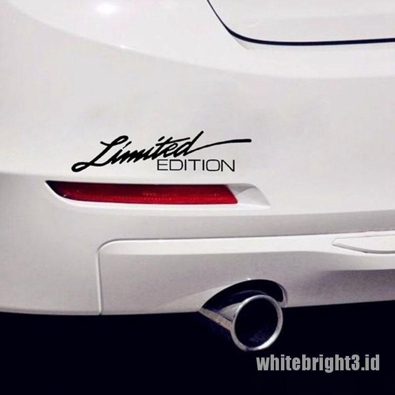 Stiker Vinyl Warna Putih Untuk Kaca Jendela Mobil