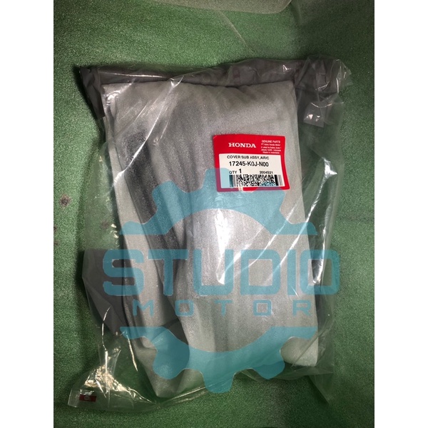 Tutup Saringan Udara Hawa Cover Filter Scoopy 2021 Genio Beat Street 2020 Led ASLI HONDA 17245-K0J-N00