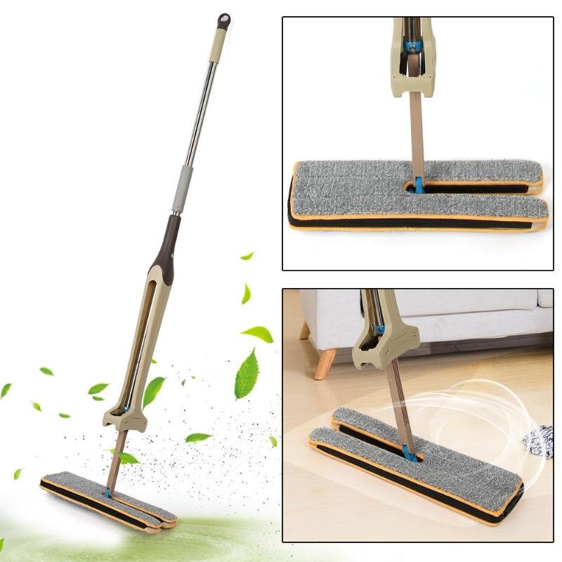 BISA COD Alat Pel Lantai 2 Sisi Ultra Mop Cleanze Ultra Mop Double Sided Alat Pel Lantai Ultra Mop Twister - Pel Lantai Praktis Peras MURAH