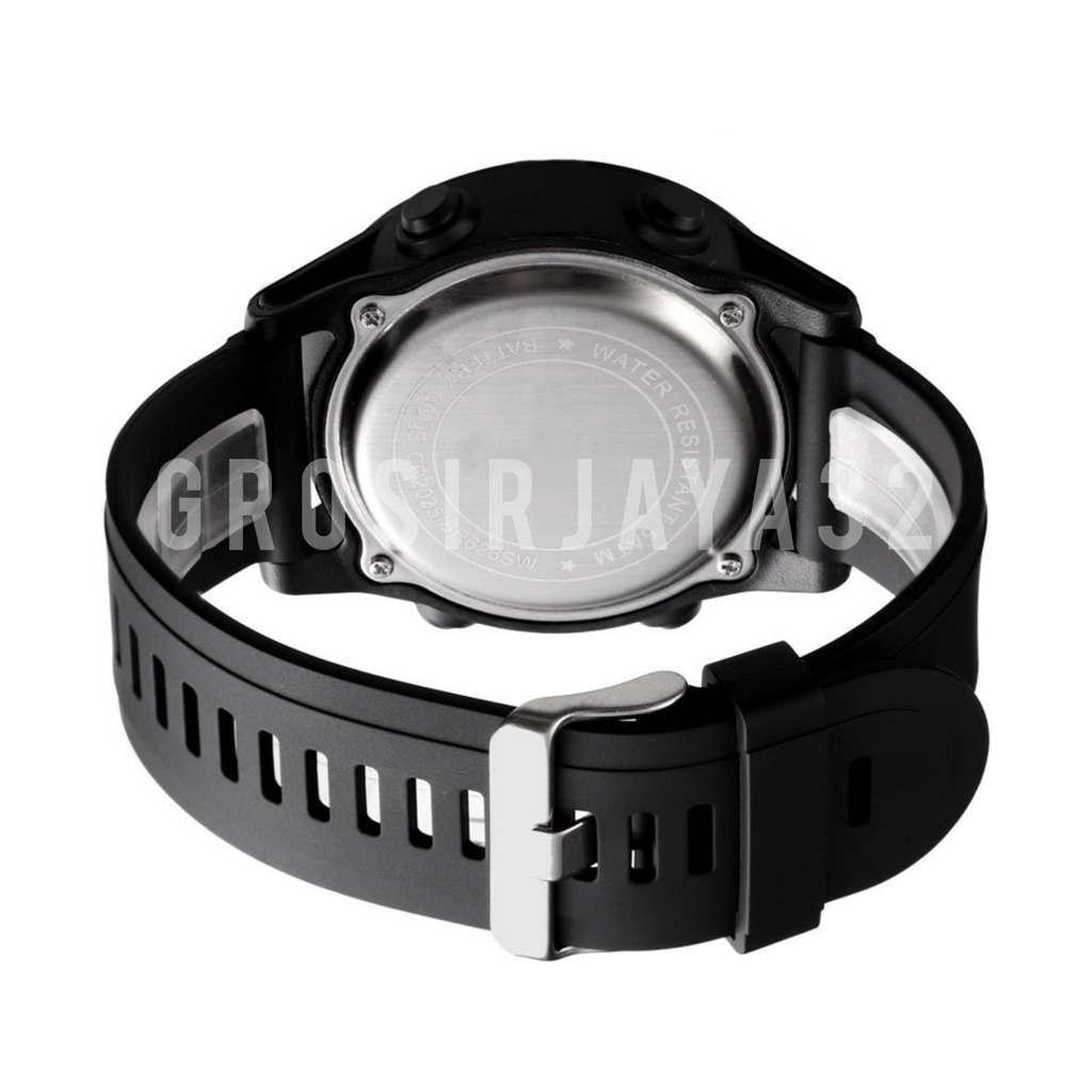 (GROSIRJAYA32) JAM TANGAN DIGITAL PRIA RENDY STRAP RUBBER KOREAN STYLE