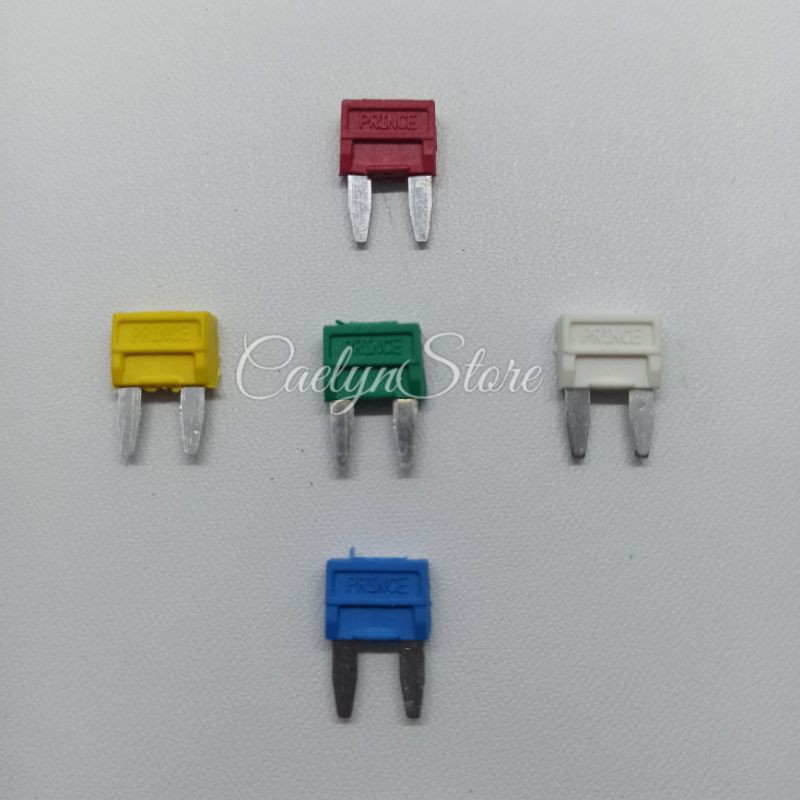Sekring Tancap Mini Kecil Keramik 10A 15A 20A 25A 30A Fuse Blade
