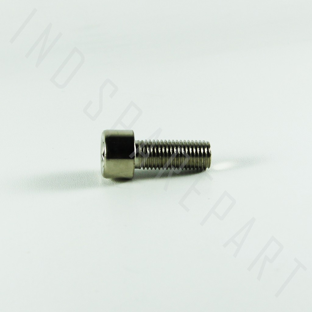 Baut-Baud-Bolt L M10x25-10x25-M 10 x 25 Kunci L8-8 mm Pitch-P 1.25