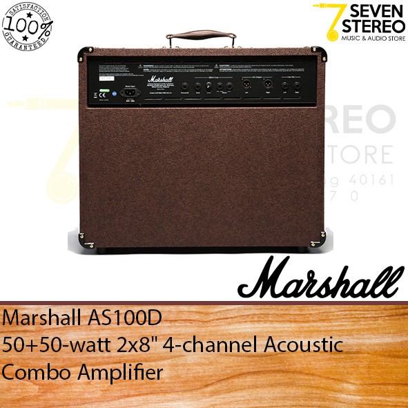 Marshall AS100D 100 Watt 2 X 8 Inch Acoustic Combo Amplifier