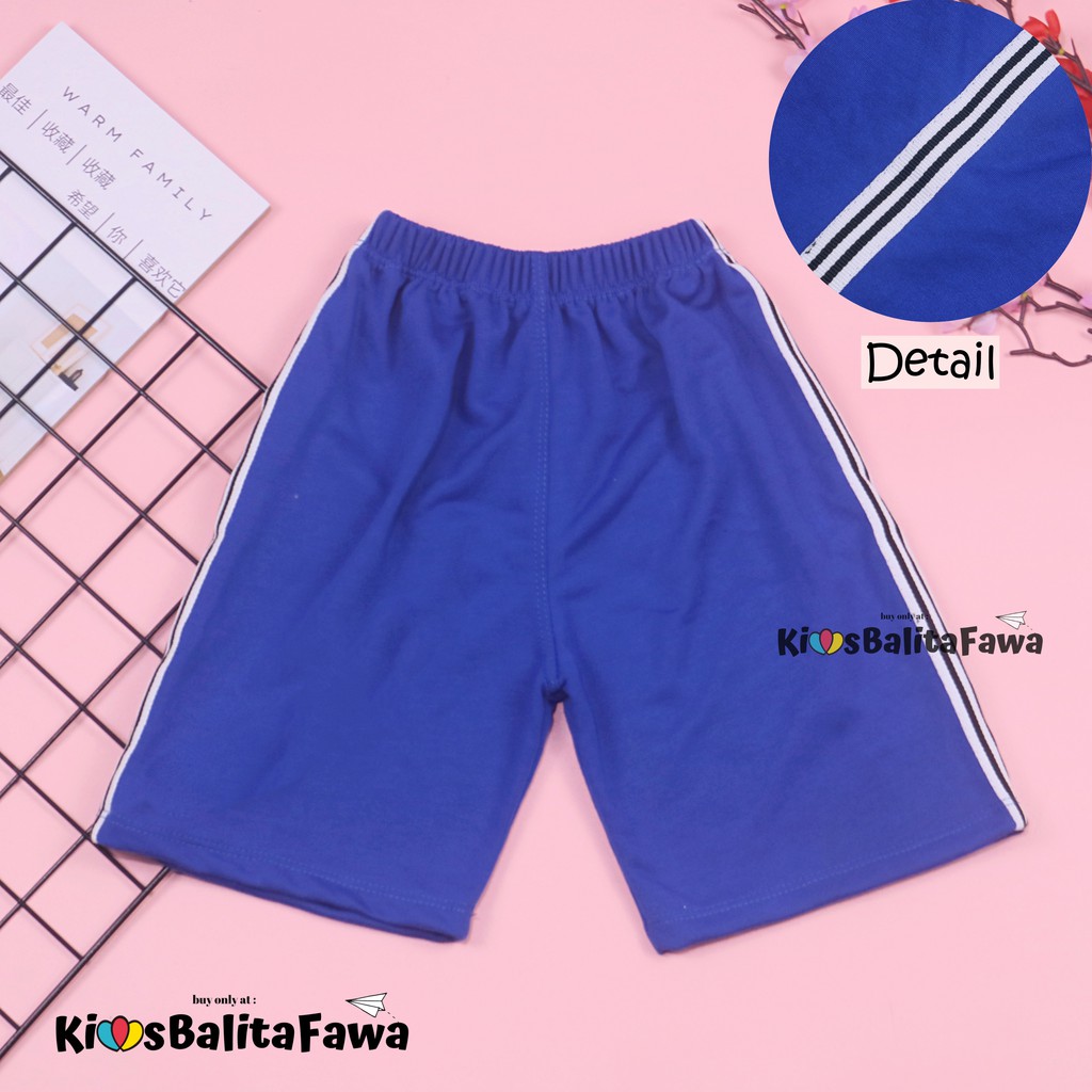 (UNIVERSAL) Royale Pants 3-10 Tahun / Celana Short Import Pants Polos Pendek Anak Cowok Adem Murah