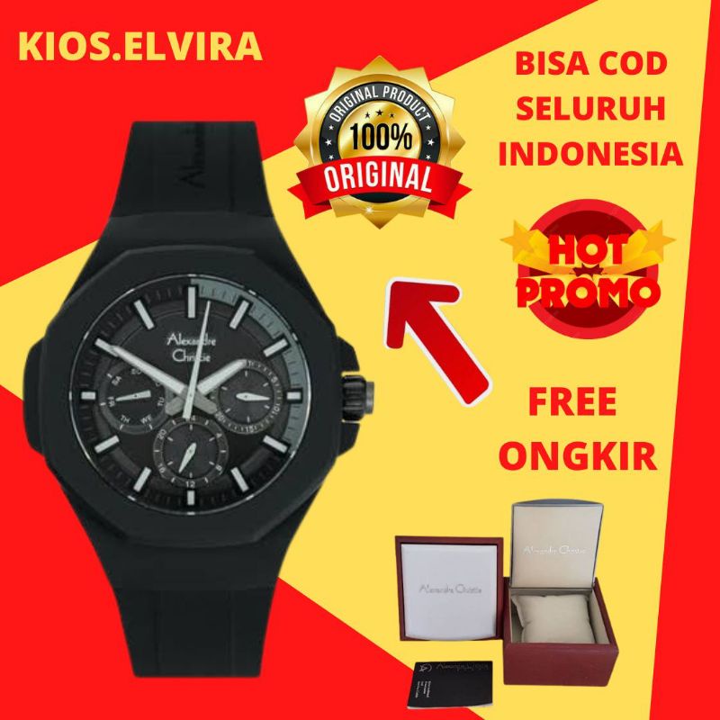 Alexandre Christie Jam Tangan Alexander Christie Cristie Wanita Cewek ORIGINAL Terbaru GARANSI ANDA 