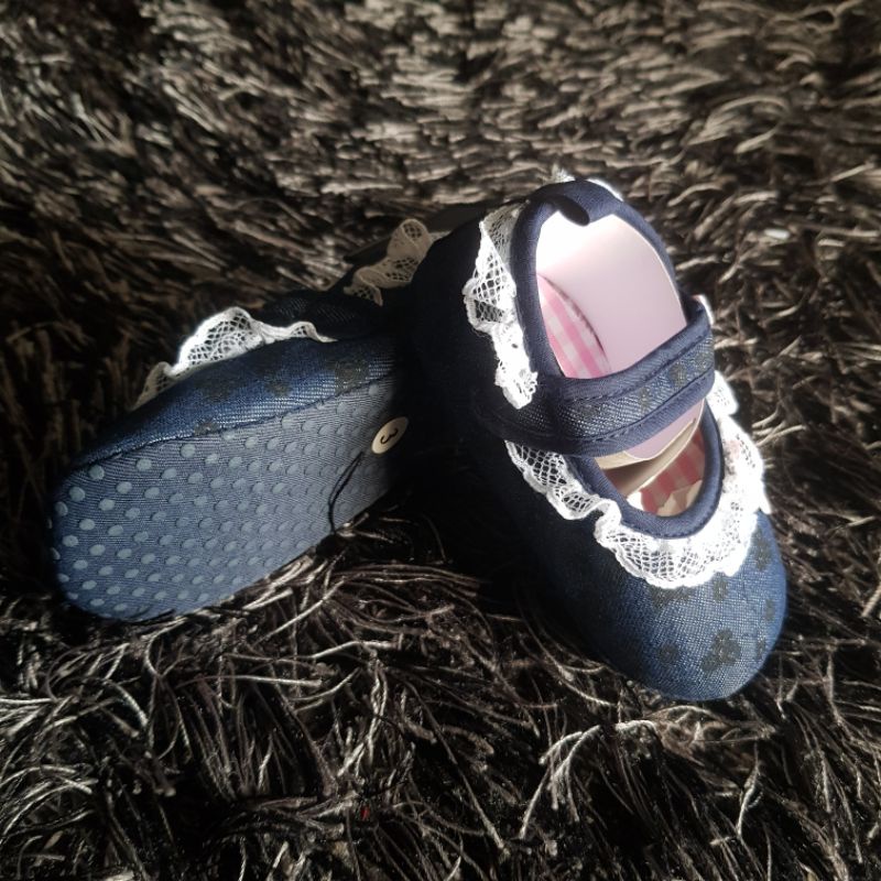 Sepatu PreWalker Baby Girls Impor School Shafiya