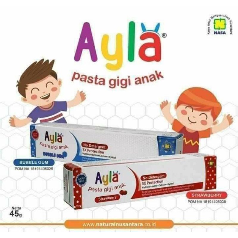 AYLA PASTA GIGI ANAK