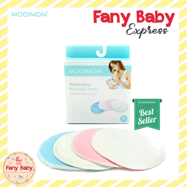 MOOIMOM WASHABLE NURSING PADS / A7003 (BREASTPAD)