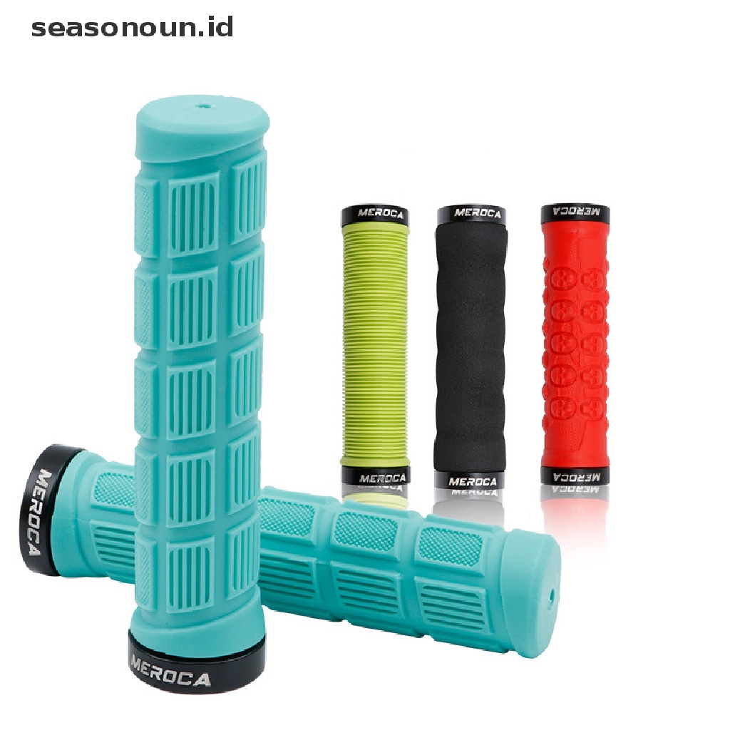 【seasonoun】 Cycling Lockable Handle Grip MTB Mountain Fixed Gear Support Handlebar Grip .