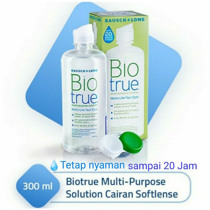 Jual CAIRAN SOFTLENS BIO TRUE 300ml | Shopee Indonesia