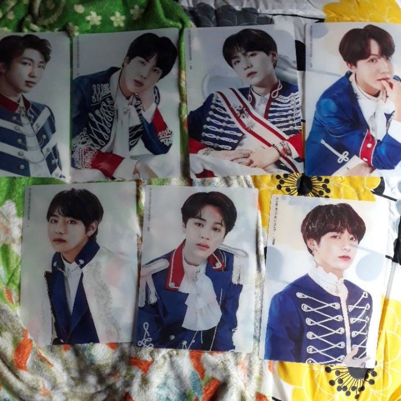 BTS 5TH MEMBERSHIP ARMY KIT BIG PC TRANSPARAN PHOTOCARD