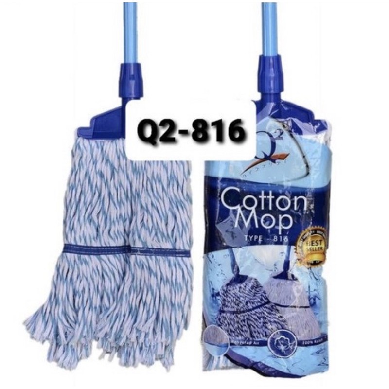 Alat pel / pengepel mop sumbu pembersih lantai lebar 18cm 816
