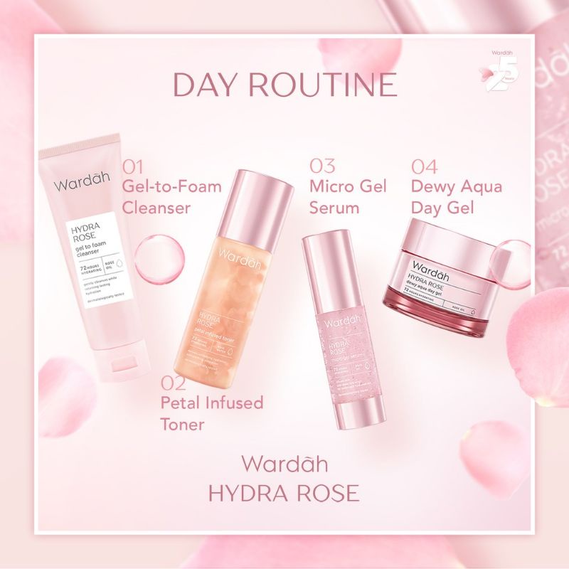 Wardah Hydra Rose Aqua Day Gel 17ml