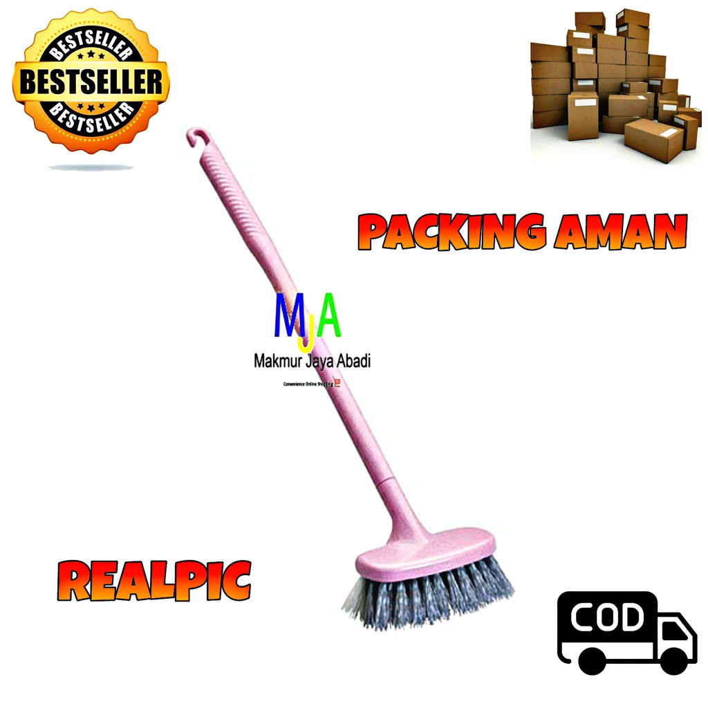 ( BISA COD ) PROMO LION STAR Sikat Gagang Kamar Mandi BR-66 Livina Bathroom Brush #201 Sikat WC