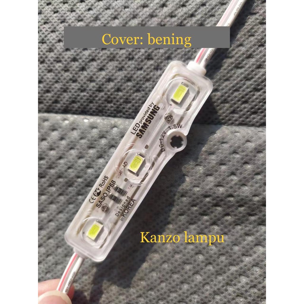 Modul Led Strip 3 Mata Samsung Lampu Advertising 12Volt 1.5Watt MZ_2
