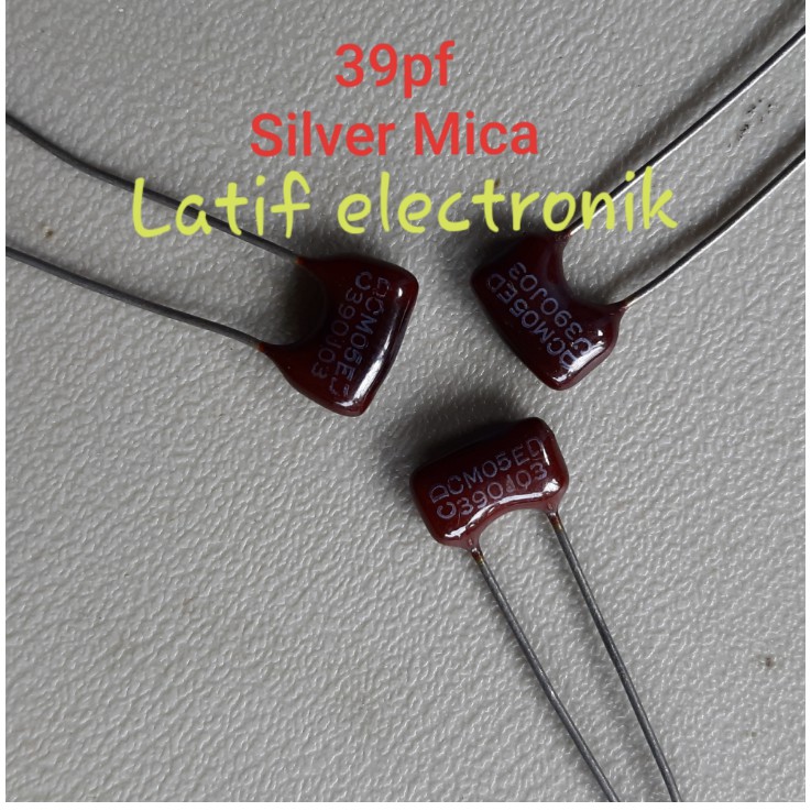 Capasitor Silver Mica 39pF 500V