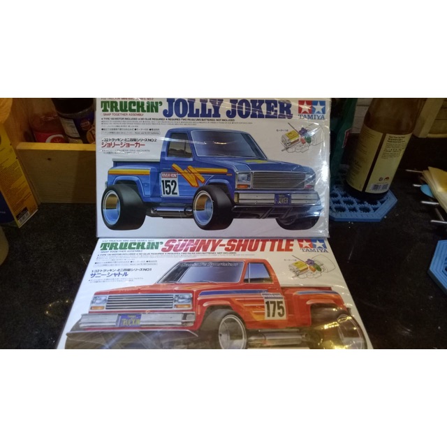 Tamiya mini4wd mini 4wd wild truck jolly joker sunny shuttle