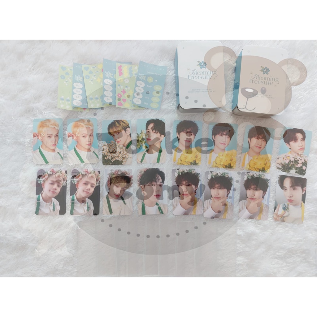 [READY STOCK] PHOTOCARD (PC) TINCASE BLOOMING HYUNSUK JAEHYUK MASHIHO YEDAM JUNGHWAN SET TOPLOADER S