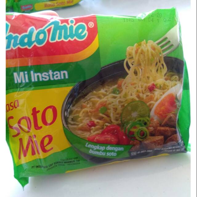 

Indomie kuah soto 5 pcs