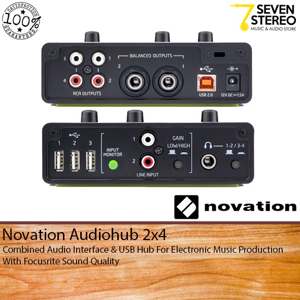 Novation Audiohub 2x4 USB Audio Interface