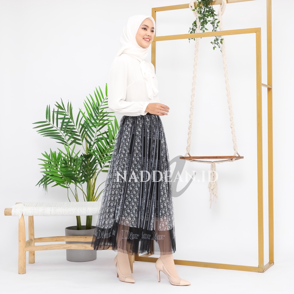Rok Tutu Import/ Maxi Skirt Motif D*or