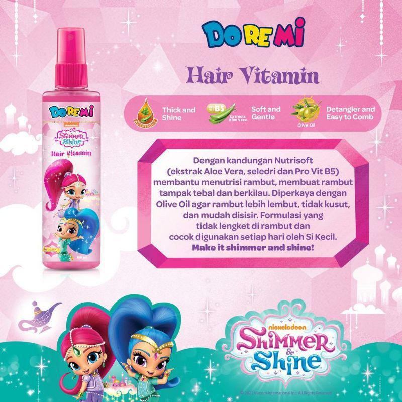 Doremi shimmer & shine hair vitamin