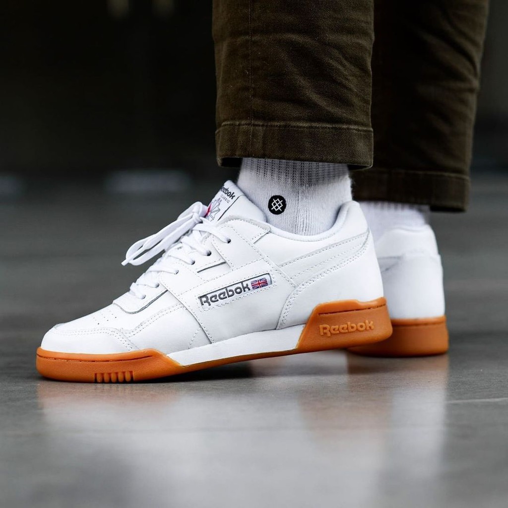 workout plus reebok white