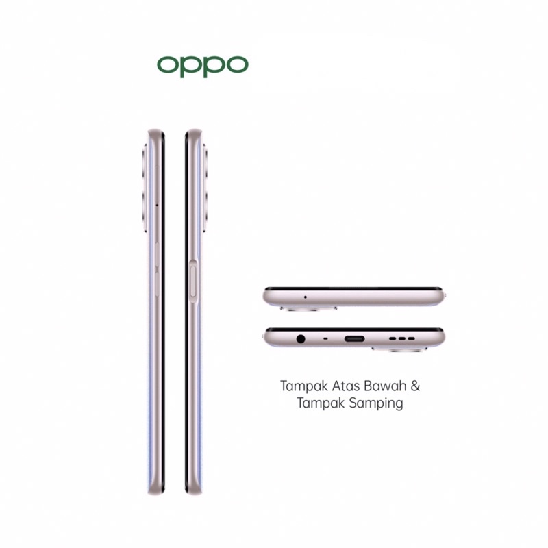 Oppo A96 [8GB+256GB] Snapdragon 680 | 50MP Dual Camera | 6.59&quot; IPS LCD | 5000mAh Garansi Resmi Oppo 1 Tahun