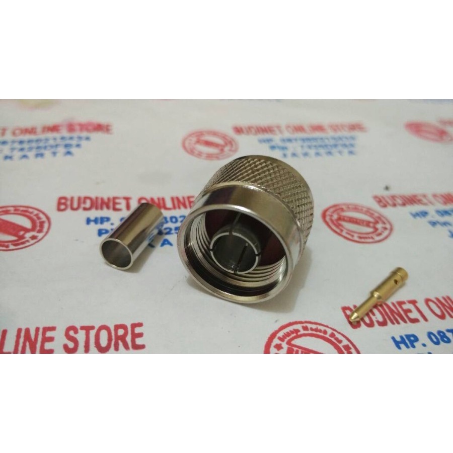 connector n male rg58 crimping bagus