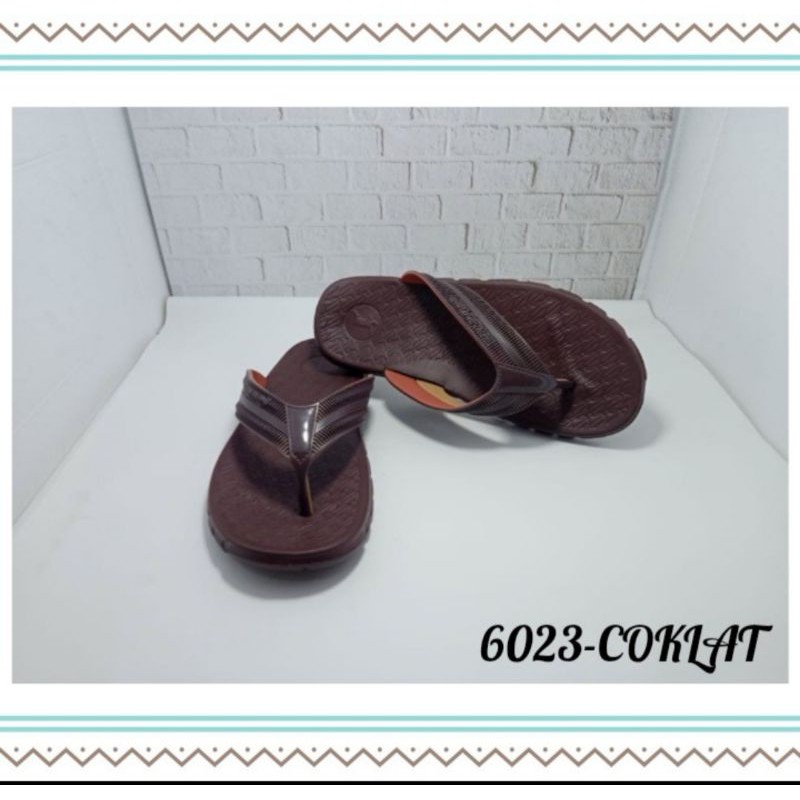 YK6023 Sandal Jepit Pria / Sandal Karet Empuk Merek Inkayni Ukuran 39-44