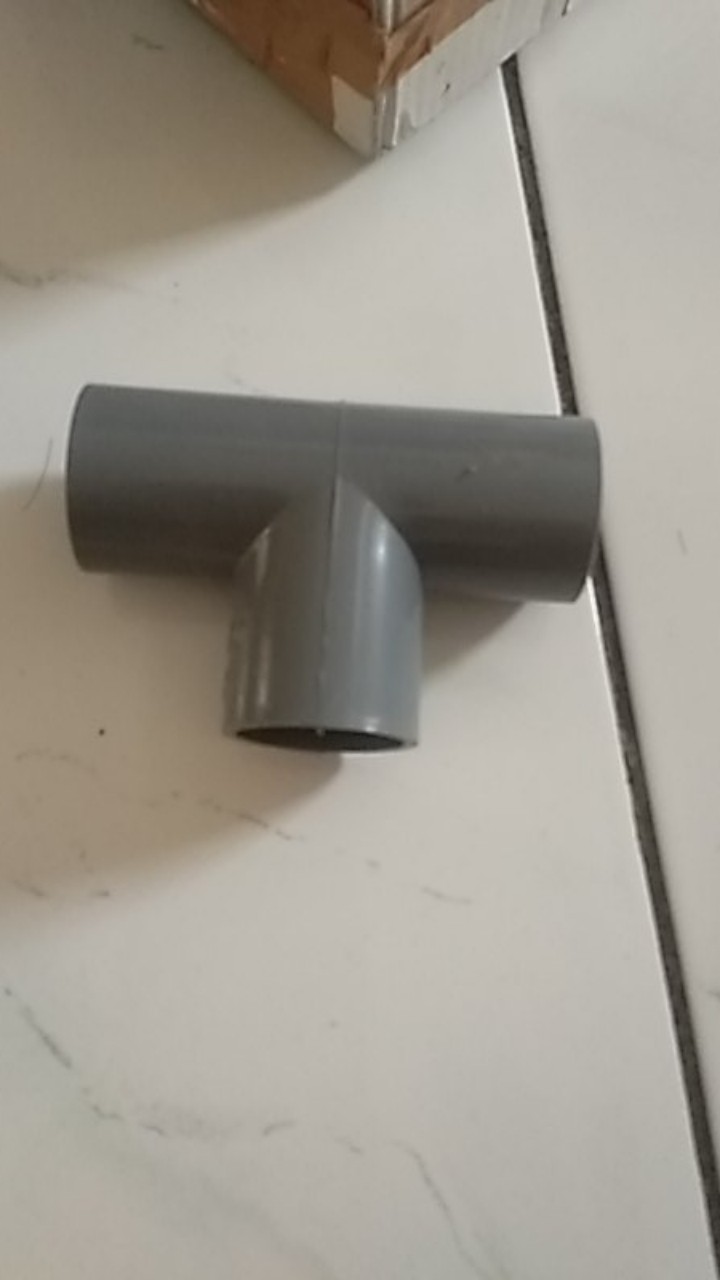 Tee 3/4 T Sambungan Cabang Tiga Pipa Pvc Fitting Pvc Merk Trilliun