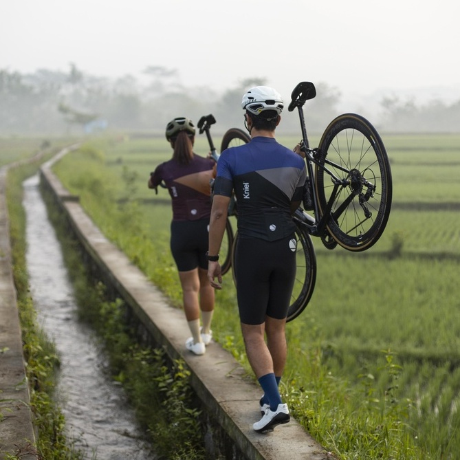 Cycling Jersey Sepeda Kniel Triangle Series