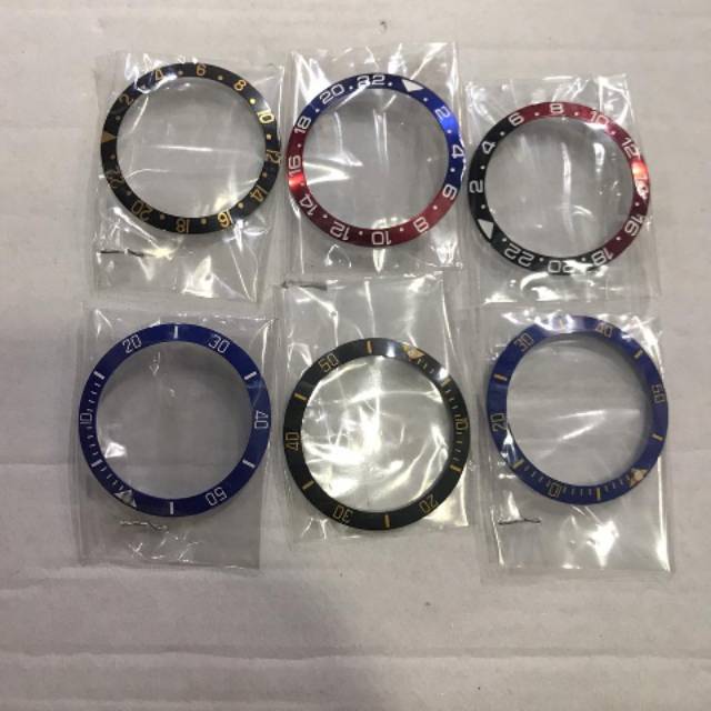 Ring Bezel ceramic jam rolex submariner Dan GMT 40mm