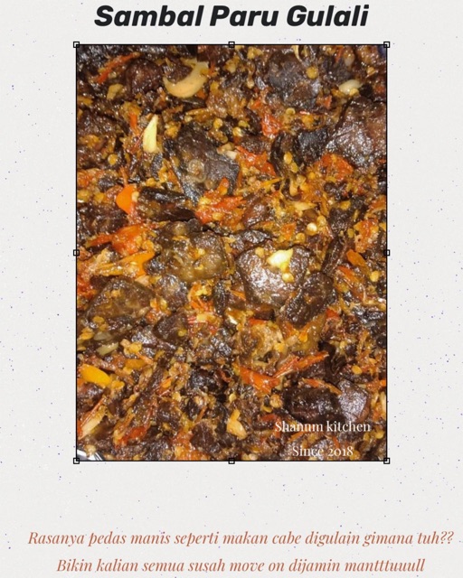 

Sambal paru