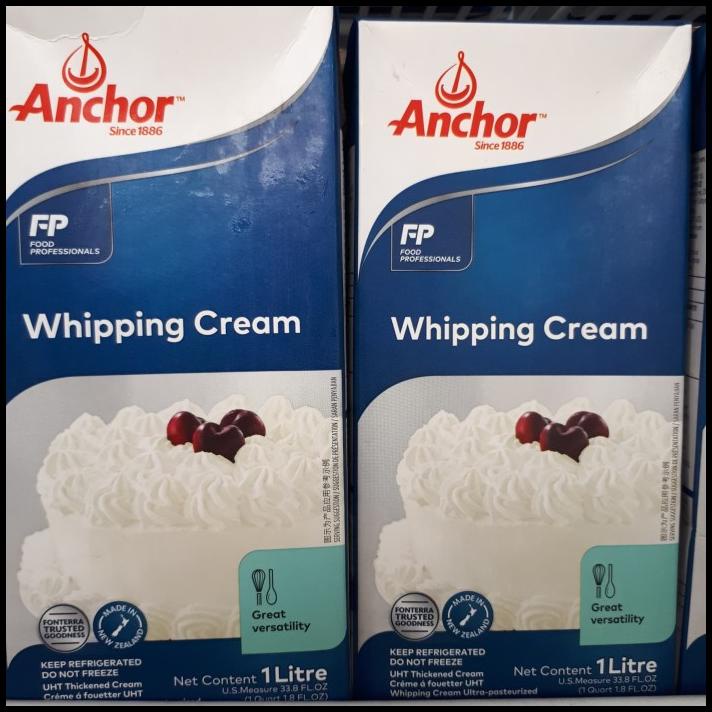 

Wippy Cream Anchor 1L/Khusus Grab/Gojek Yaa