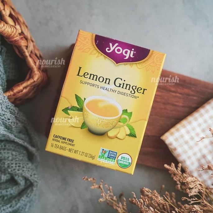 

Yogi Tea, Lemon Ginger, 16 Tea Bags, 1.27oz (36 gr)