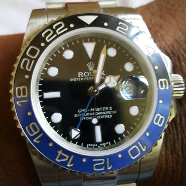 Rolex GMT Masyer II ( Batman ) 2018
