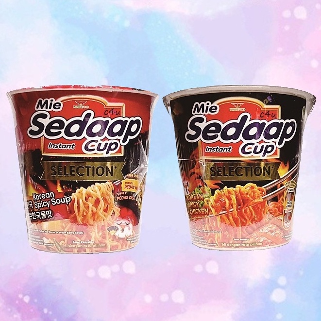 

Mie SEDAAP Cup Selection 81gr gram Rasa Korean Spicy Chicken / Spicy Soup Makanan Instan Instant Noodle Food Siap Saji Makan Foodies Kemasan Praktis Persediaan Perlengkapan Bahan Dapur Kitchen Cook Meal Breakfast Lunch Shoppa Corner Malang Jawa Timur