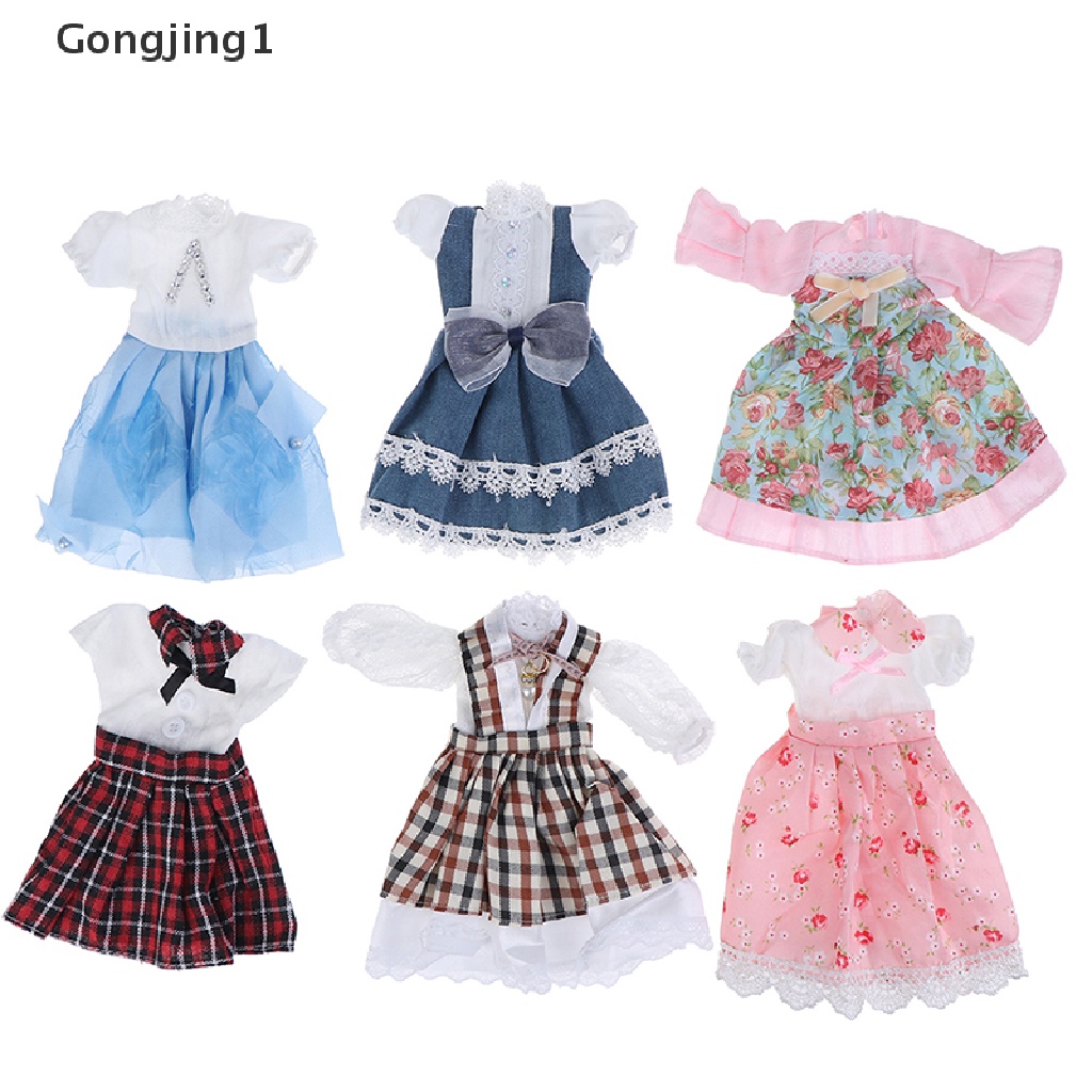 Gongjing1 Mainan Dress Princess Untuk Aksesoris Boneka 30cm 1 / 6 12 &quot;