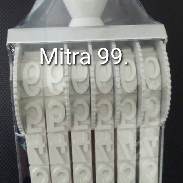 

Stempel putar angka 18 mm, 6 digit.