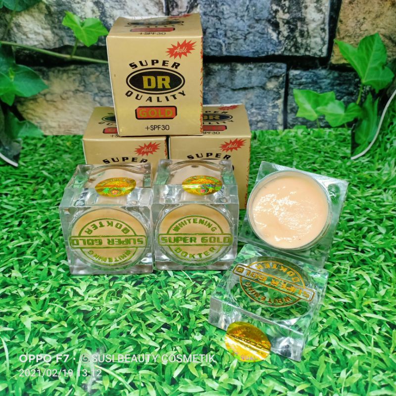 Cream Dokter Gold _ Cream Pemutih Wajah