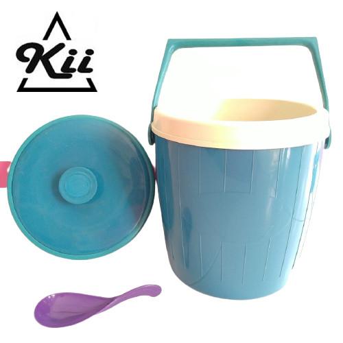 Rice Bucket Thermos Es 12L - Tempat Nasi - Tempat Es Batu Free Centong