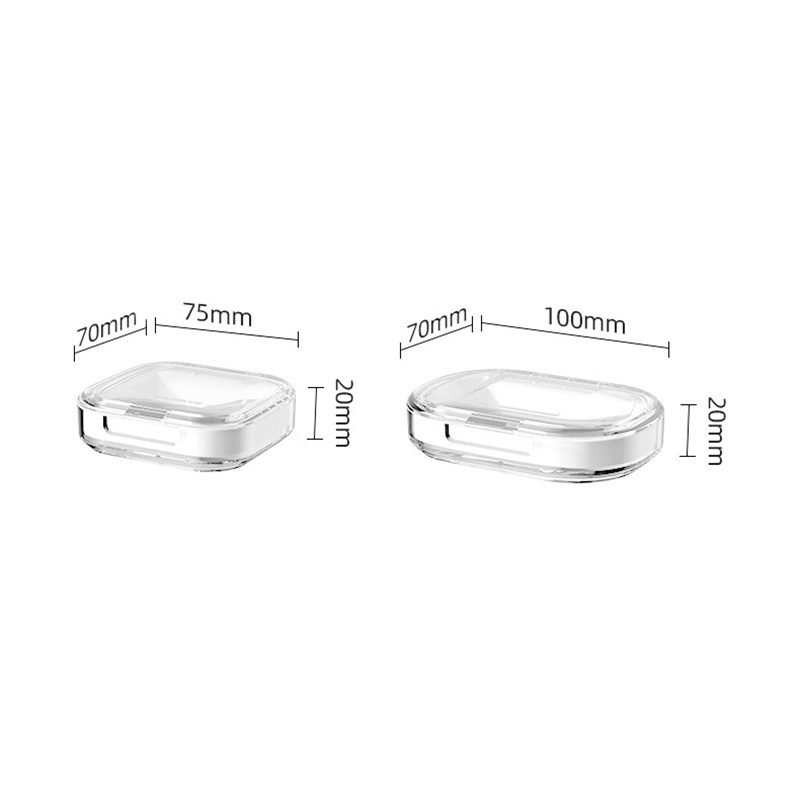 Kotak Gigi Palsu/Travel Denture Case/Portable Storage False Teeth Box