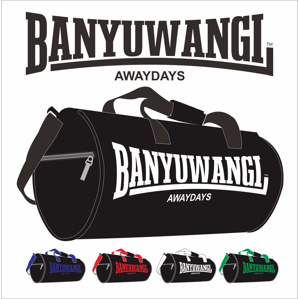 Barrel Bag Lonsdale Banyuwangi Awaydays Tas Olahraga Premium