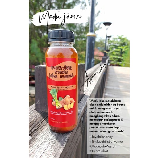 

Madu jahe merah 350gr