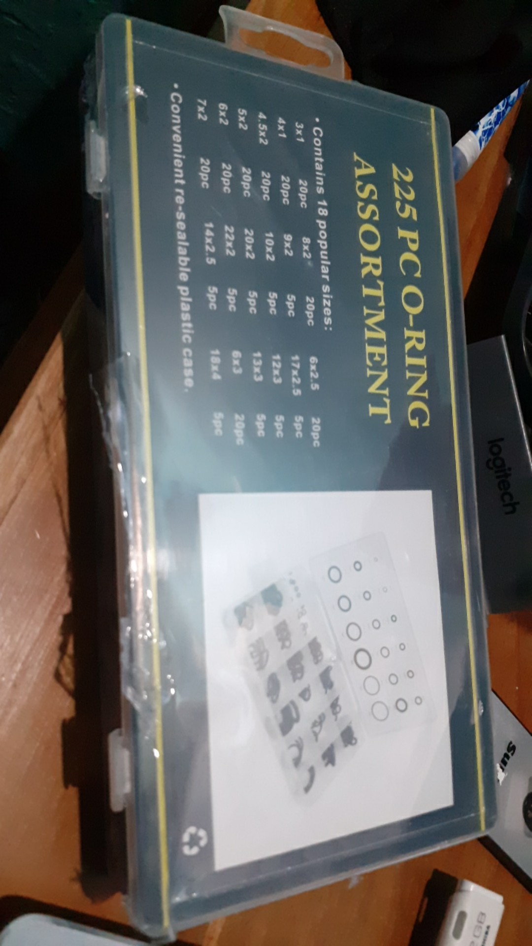 Karet O Ring Set Rubber Set Isi 225 Pcs