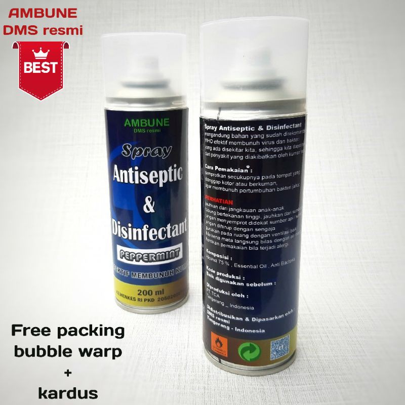 disinfectant &amp; Antiseptic spray - peppermint